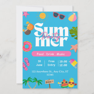 Zomerfeest Strand Kaart