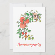 Zomerfeest Uitnodiging