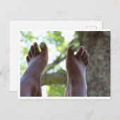 zomerfeet briefkaart (Voorkant / Achterkant)