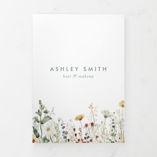 Zomerfolder Bloemenweide Drieluik Programma (Cover)