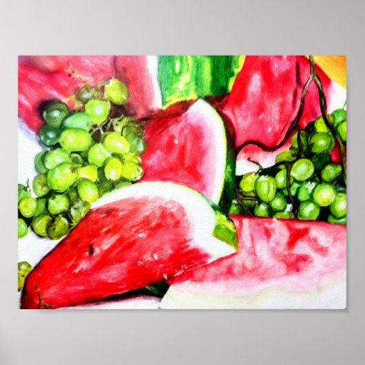 Zomerfruit Poster (Voorkant)