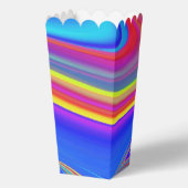 Zomergevoel, Abstracte 3D Rainbowart Bedankdoosjes (Achterkant)