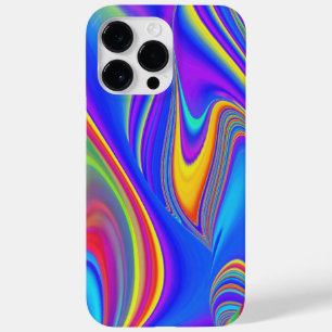 Zomergevoel, Abstracte 3D Rainbowart Case-Mate iPhone 14 Pro Max Hoesje