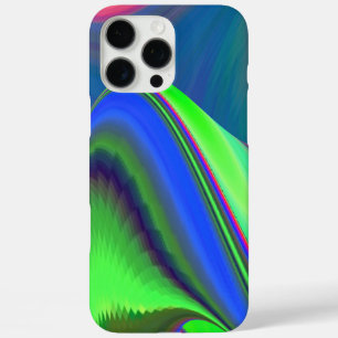 Zomergevoel, Abstracte 3D Rainbowart iPhone 16 Pro Max Hoesje