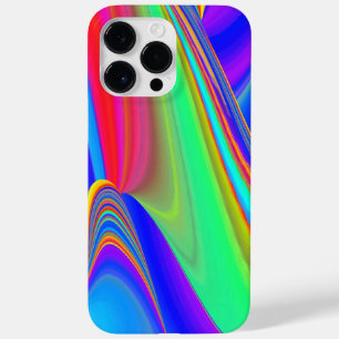 Zomergevoel, Abstracte 3D Rainbowart Case-Mate iPhone 14 Pro Max Hoesje