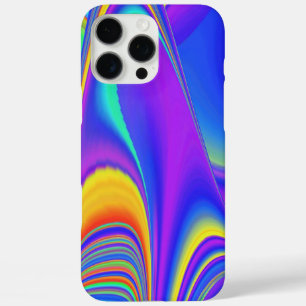Zomergevoel, Abstracte 3D Rainbowart iPhone 16 Pro Max Hoesje