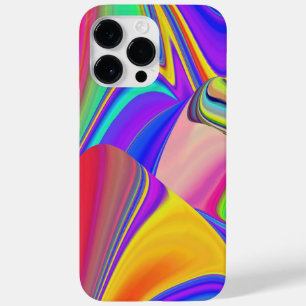 Zomergevoel, Abstracte 3D Rainbowart Case-Mate iPhone 14 Pro Max Hoesje