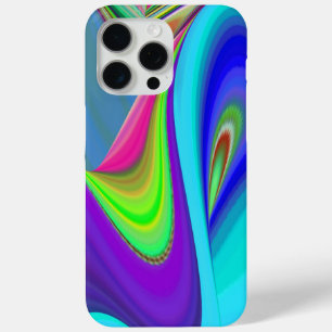 Zomergevoel, Abstracte 3D Rainbowart iPhone 15 Pro Max Hoesje