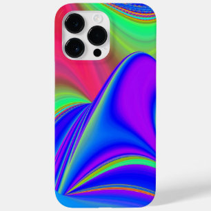 Zomergevoel, Abstracte 3D Rainbowart Case-Mate iPhone 14 Pro Max Hoesje