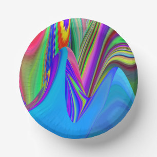 Zomergevoel, Abstracte 3D Rainbowart Papieren Kommen