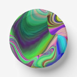 Zomergevoel, Abstracte 3D Rainbowart Papieren Kommen