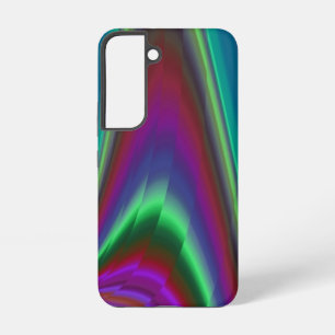 Zomergevoel, Abstracte 3D Rainbowart Samsung Galaxy Hoesje