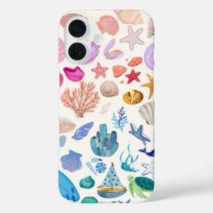 Zomergradiënt Hoesje voor Telefoon met Schelpen
