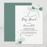 Zomergroen Eucalyptus gebladerte Baby shower