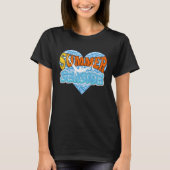Zomerhangmat op het strand t-shirt (Voorkant)