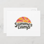 zomerkamp briefkaart (Voorkant / Achterkant)