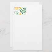 zomerkamp briefpapier (Voorkant / Achterkant)