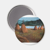 zomerkamp magneet (Voorkant / Achterkant)