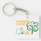 zomerkamp sleutelhanger (Voorkant)