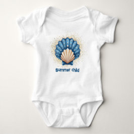 Zomerkind – Baby Bodysuit met Seashell Design