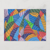 Zomerkleuren Briefkaart (Voorkant)