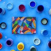 Zomerkleuren Briefkaart