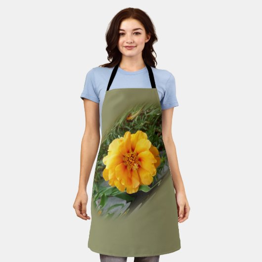 zomerkleuren schort (Gedragen)