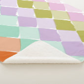 Zomerkleurenpatroon Sherpa Deken (3/4)