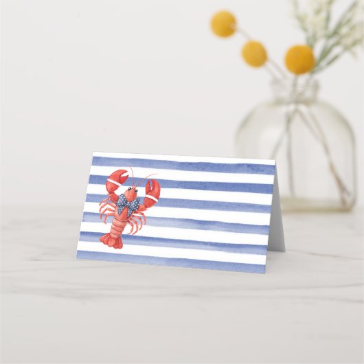 Zomerkreeft met scheepsstrepen (Voorkant)