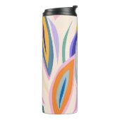 Zomerkunst: Creatief collage patroon Thermosbeker (Gedraaid links)