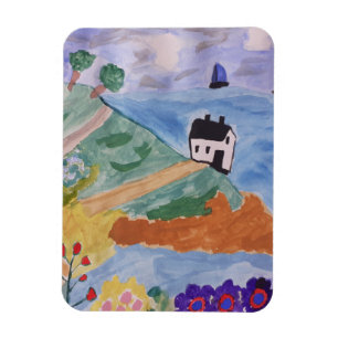 Zomerkust en ventilator magneet