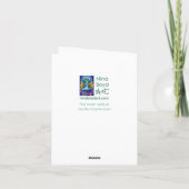 Zomerlicht wenskaart bedankkaart (Achterkant)