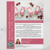 Zomermarkt is hier Vastgoedmarketing Flyer (Voorkant)