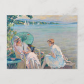 Zomermiddag aan het meer | Edward Cucuel Briefkaart (Voorkant)