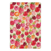 Zomermonogram framboos Waterverf Mini Klembord (Achterkant)