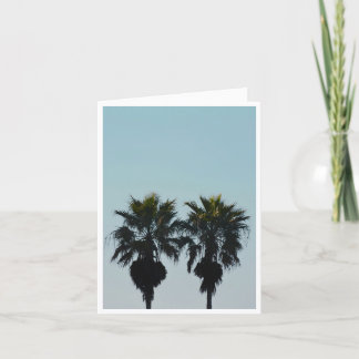 Zomerpalmboom Kaart