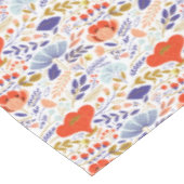  zomerpapaverbloemen tafelkleed (Gekanteld)