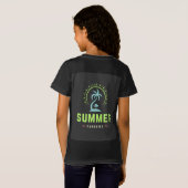zomerparadijs t-shirt (Achterkant volledig)