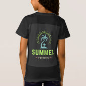 zomerparadijs t-shirt (Achterkant)