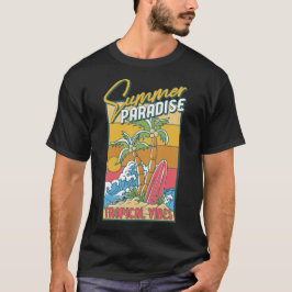 Zomerparadijs Tropische vibes T-shirt