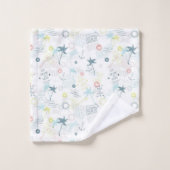 Zomerpatroon Bad Handdoek (Wasdoekje)