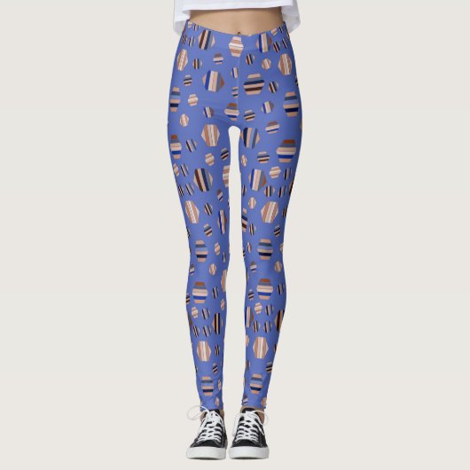  zomerpatroon leggings (Voorkant)