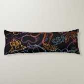 Zomerpatroon Lichaamskussen (Achterkant)