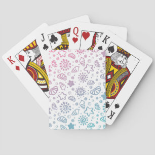 Zomerpatroon Pokerkaarten