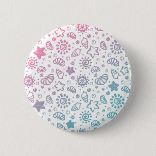 Zomerpatroon Ronde Button 5,7 Cm