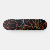 Zomerpatroon Skateboard (Horizontaal)