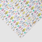 Zomerpatroon Tissuepapier (Detail)