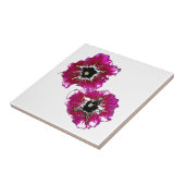 Zomerpetunia's Tegeltje (Zijkant)