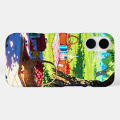 Zomerpicknick in anime-stijl Case-Mate iPhone case (Achterkant (horizontaal))