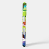 Zomerpicknick in anime-stijl Case-Mate iPhone case (Achterkant / Rechts)